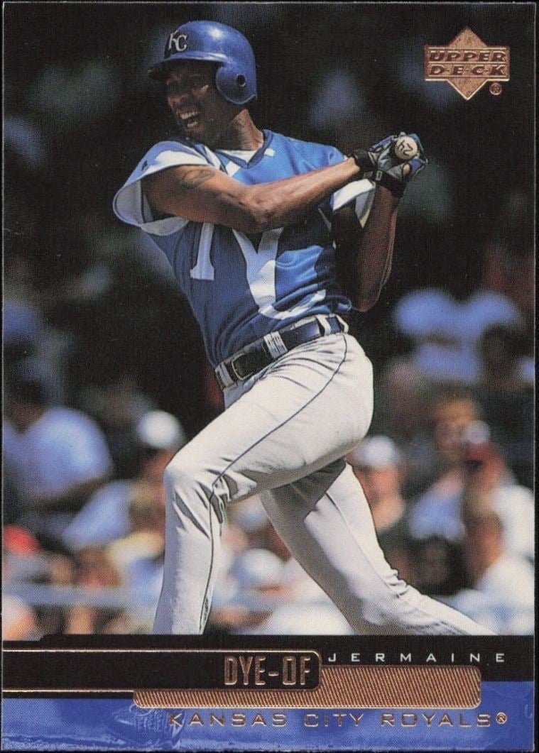 2000 Upper-Deck Jermaine Dye #134 trading card