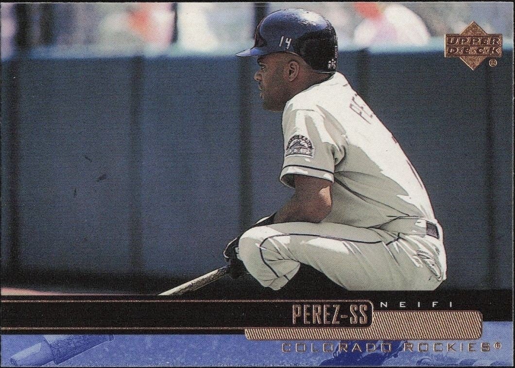 2000 Upper-Deck Neifi Perez #105 trading card
