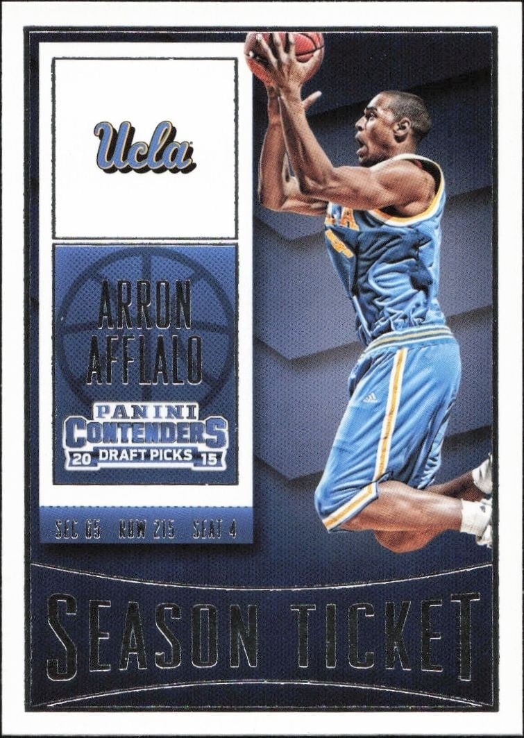 2015-16 Panini Contenders Draft Picks Arron Afflalo #59 trading card