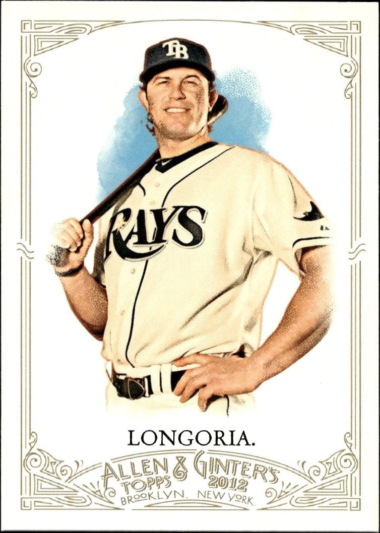 2012 Topps Allen & Ginter Evan Longoria #230 trading card
