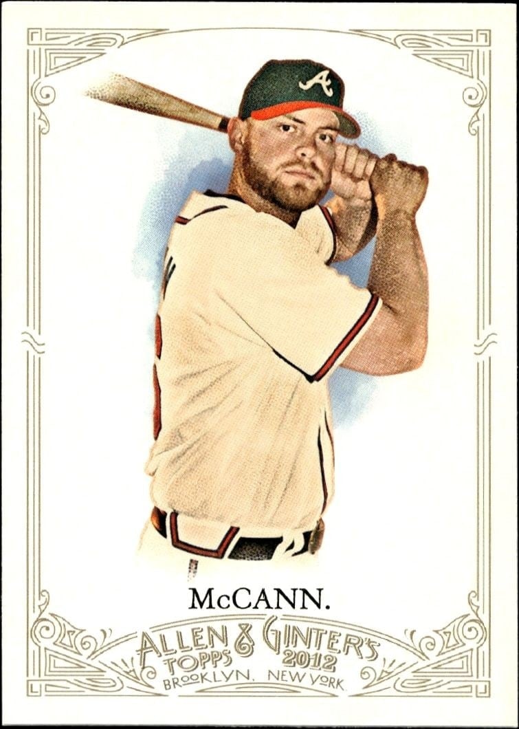 2012 Topps Allen & Ginter Brian McCann #264 trading card