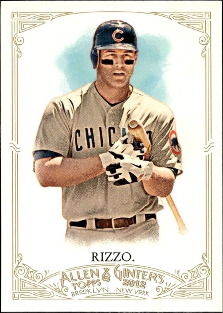 2012 Topps Allen & Ginter Anthony Rizzo #270 trading card