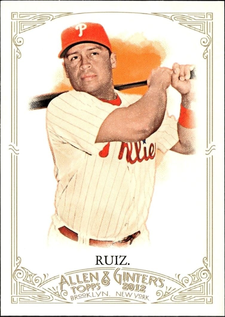 2012 Topps Allen & Ginter Carlos Ruiz #266 trading card