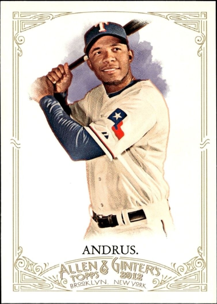 2012 Topps Allen & Ginter Elvis Andrus #294 trading card