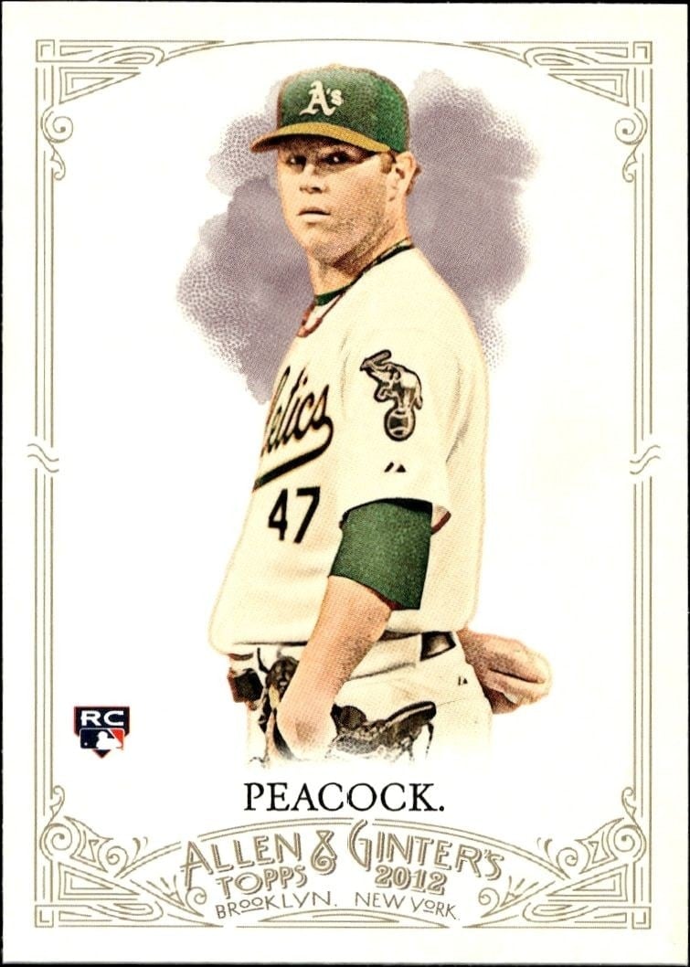 2012 Topps Allen & Ginter Brad Peacock #39 trading card