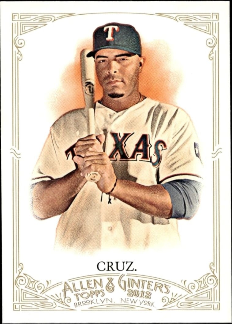 2012 Topps Allen & Ginter Nelson Cruz #98 trading card