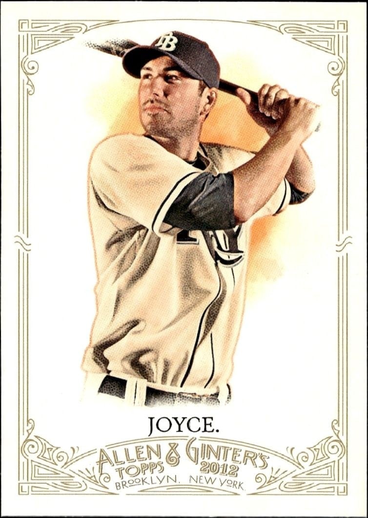 2012 Topps Allen & Ginter Matt Joyce #83 baseball trading card front