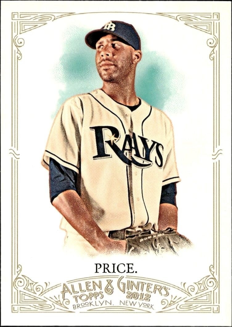 2012 Topps Allen & Ginter David Price #5 trading card