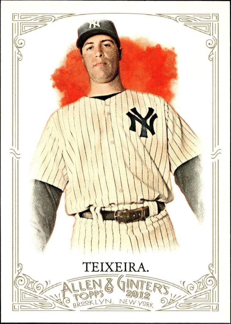 2012 Topps Allen & Ginter Mark Teixeira #169 trading card