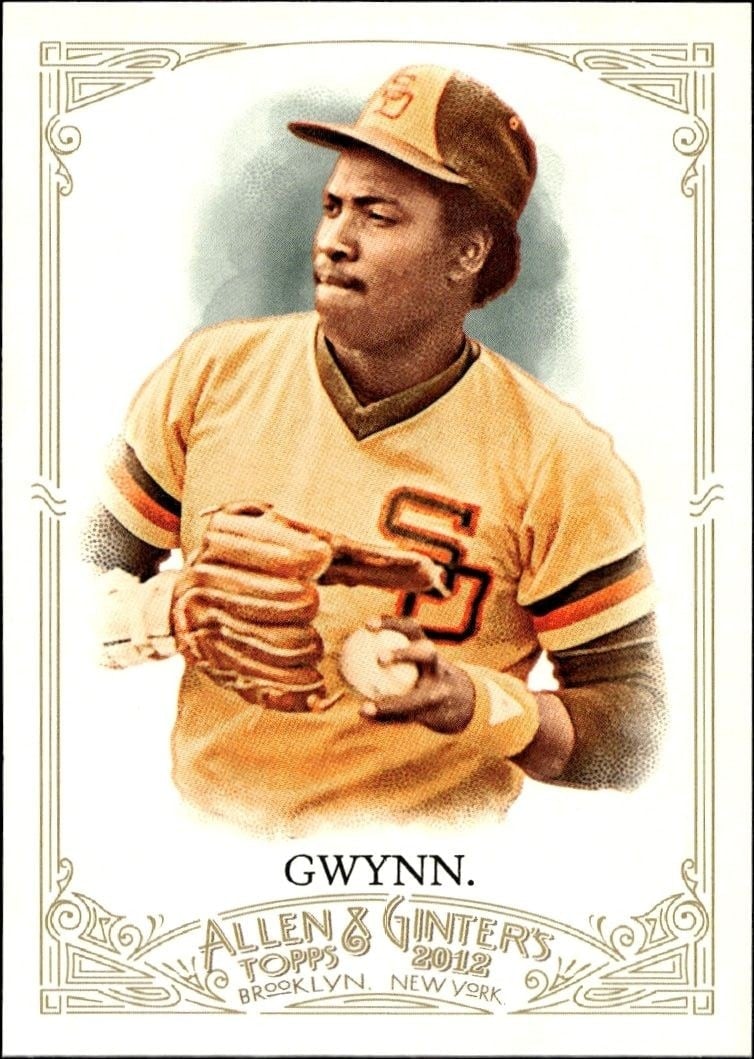 2012 Topps Allen & Ginter Tony Gwynn #205 trading card