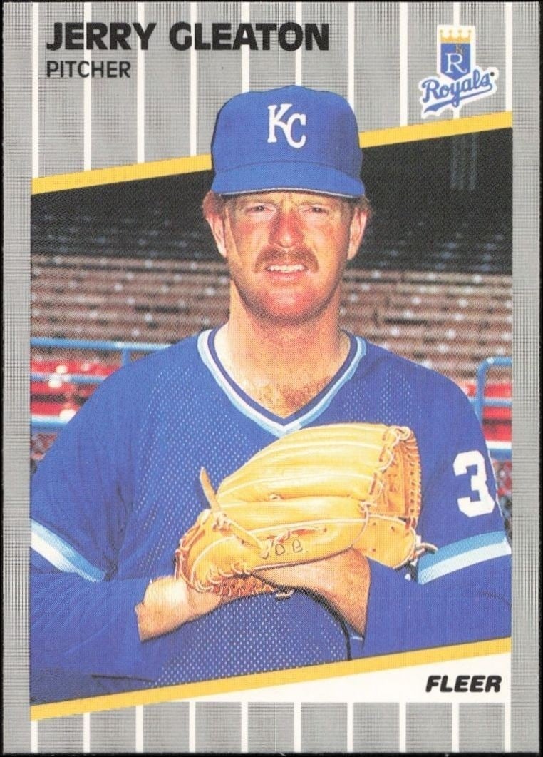 1989 Fleer Jerry Gleaton #282 trading card