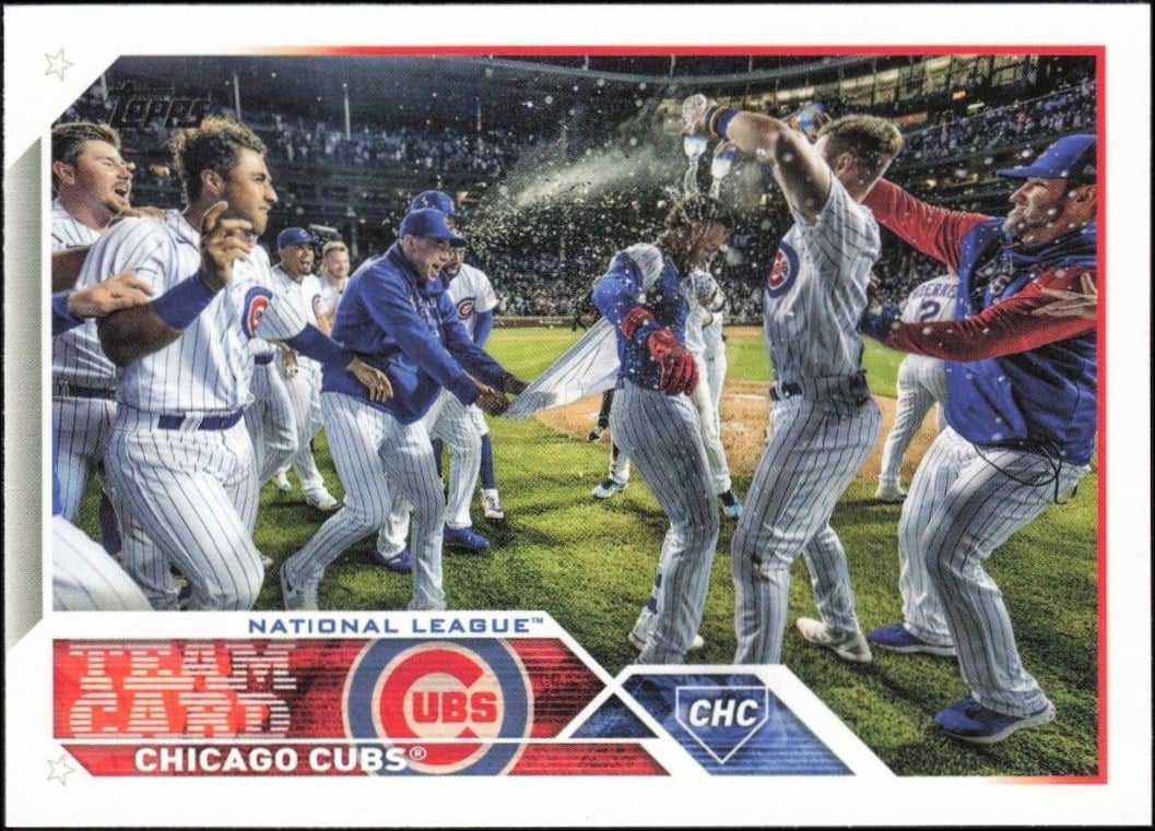 2023 Topps Chicago Cubs #220 baseball trading card front