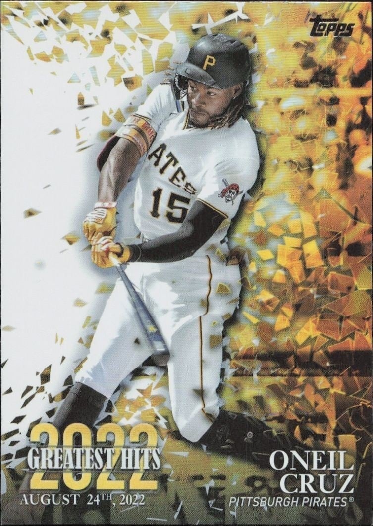 2023 Topps Series 1 Oneil Cruz #22GH-6 trading card