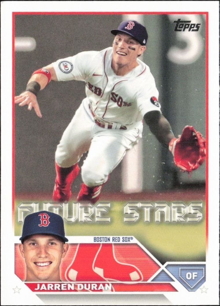 2023 Topps Series 1 Jarren Duran #242 trading card