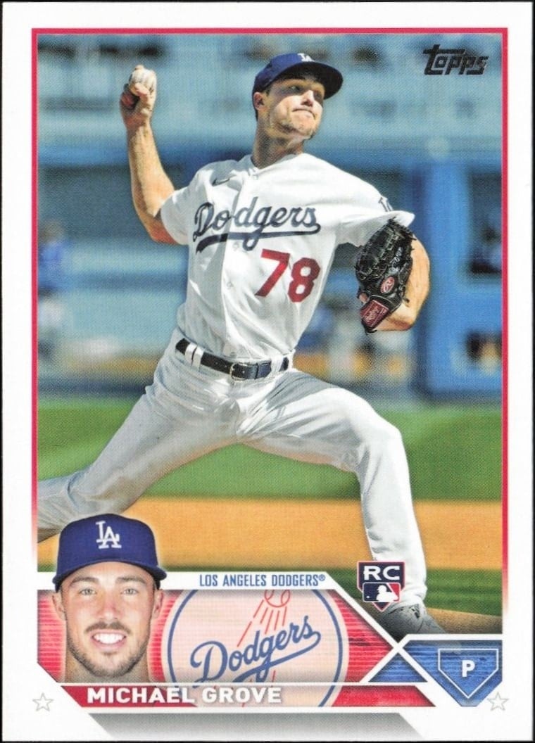 2023 Topps Series 1 Michael Grove #15 trading card
