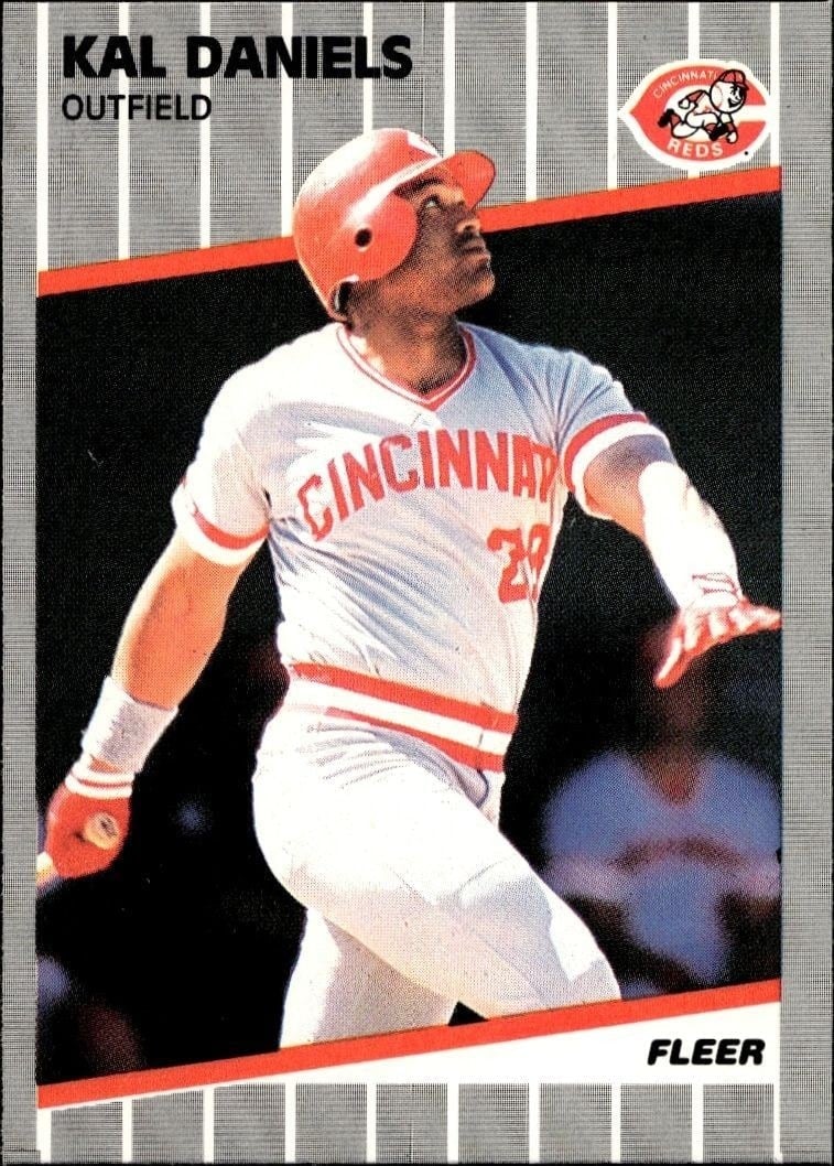 1989 Fleer Kal Daniels #157 trading card