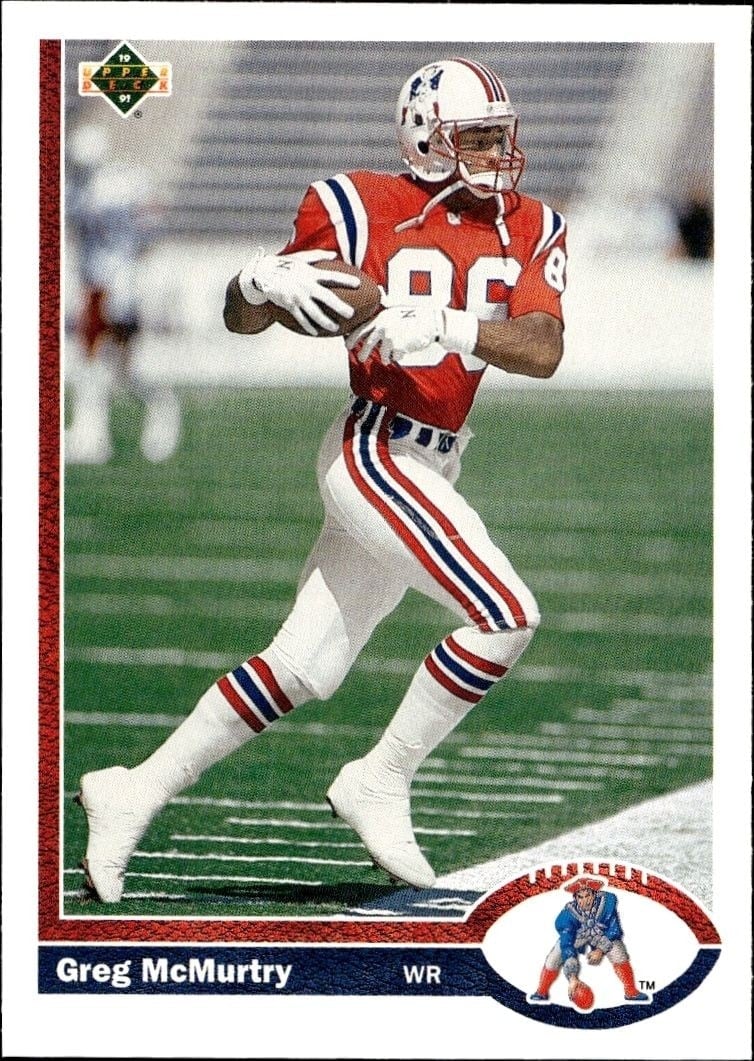 1991 Upper-Deck Greg McMurtry #546 trading card