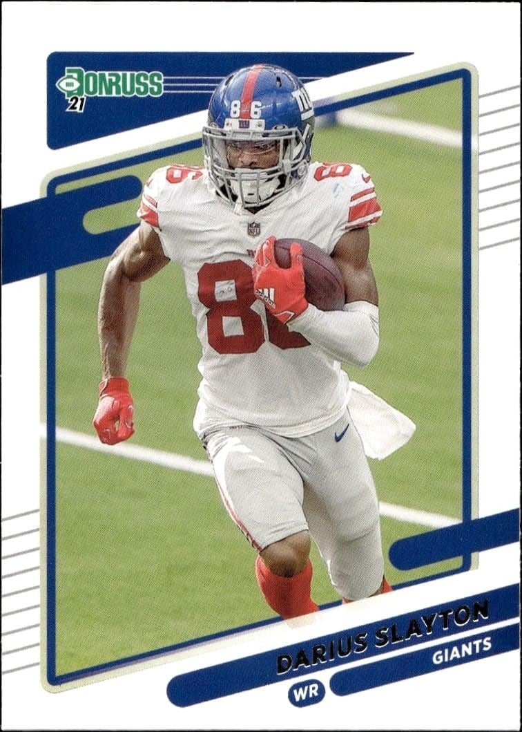Darius Slayton 2021 Donruss #80 Football Trading Card - Front 2021 Donruss Darius Slayton #80 football trading card front