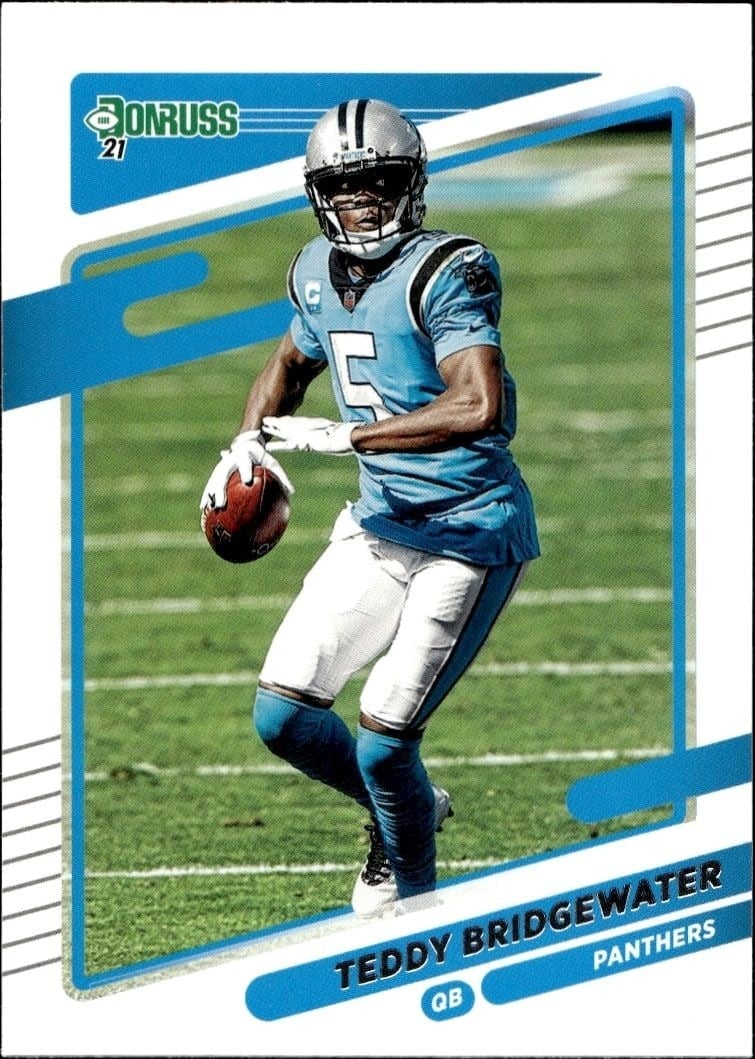 2021 Panini Donruss Teddy Bridgewater #218 trading card