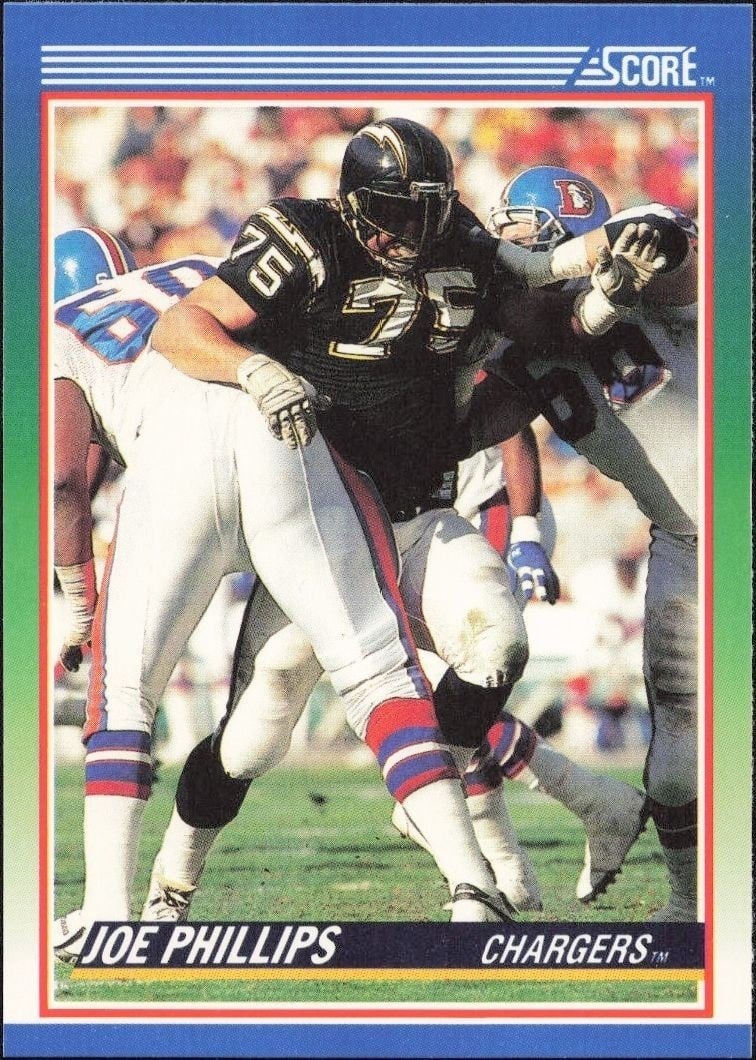 1990 Score Joe Phillips #36 trading card