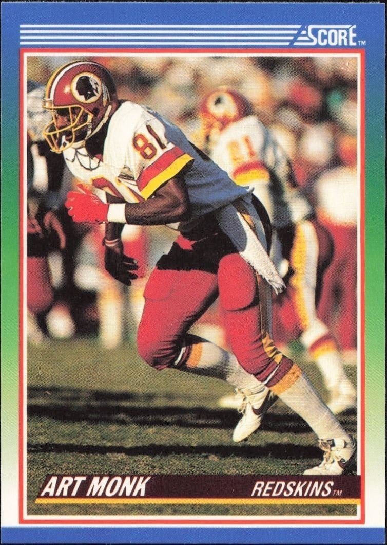 1990 Score Art Monk #12 trading card