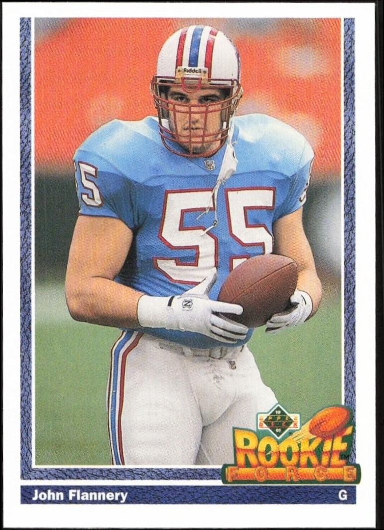 1991 Upper-Deck John Flannery #621 trading card
