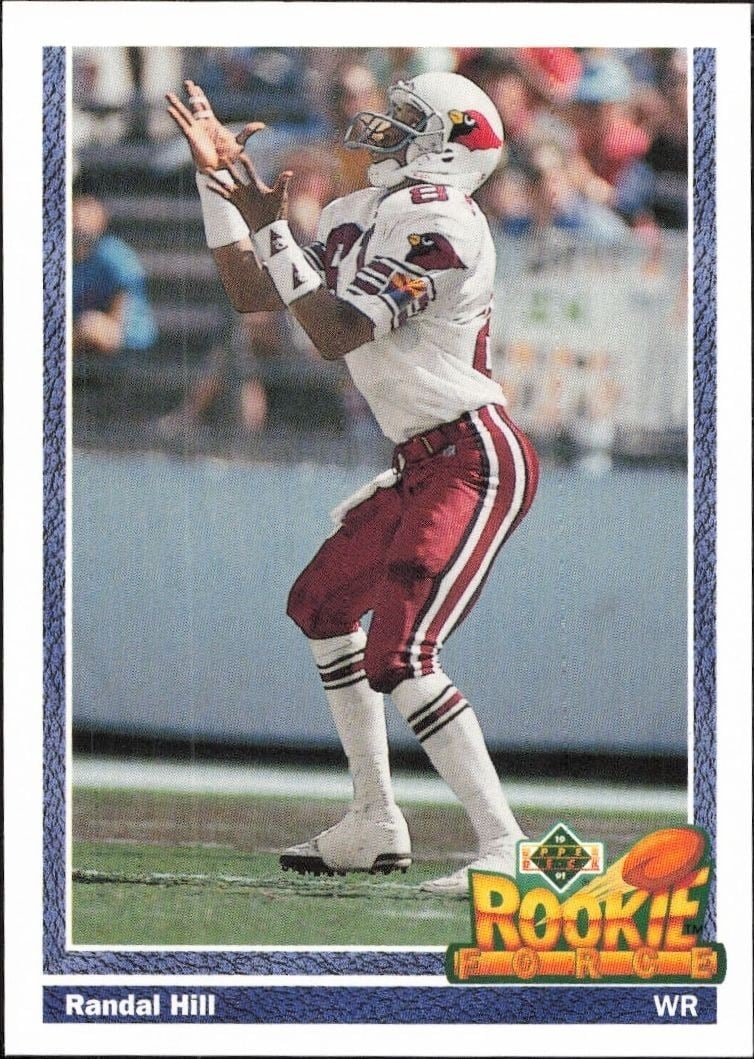 1991 Upper-Deck Randal Hill #632 trading card