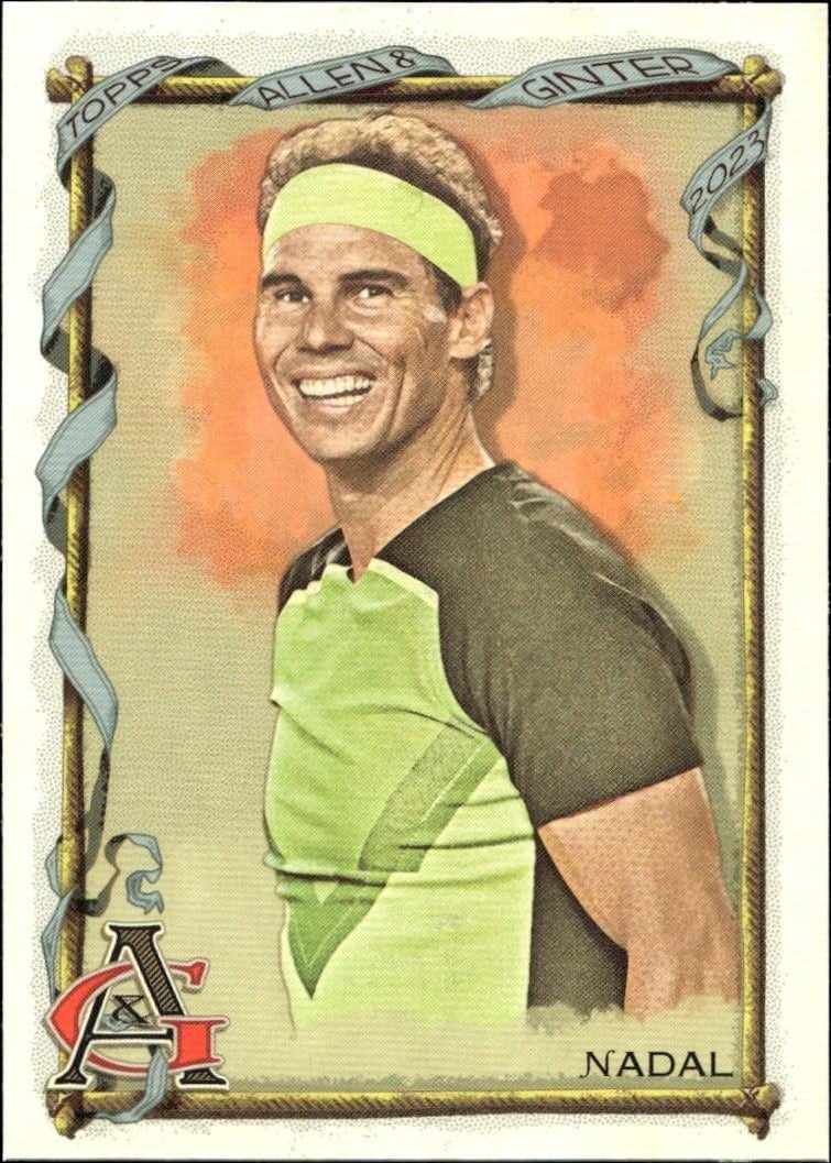 2023 Topps Allen & Ginter Rafael Nadal #249 trading card