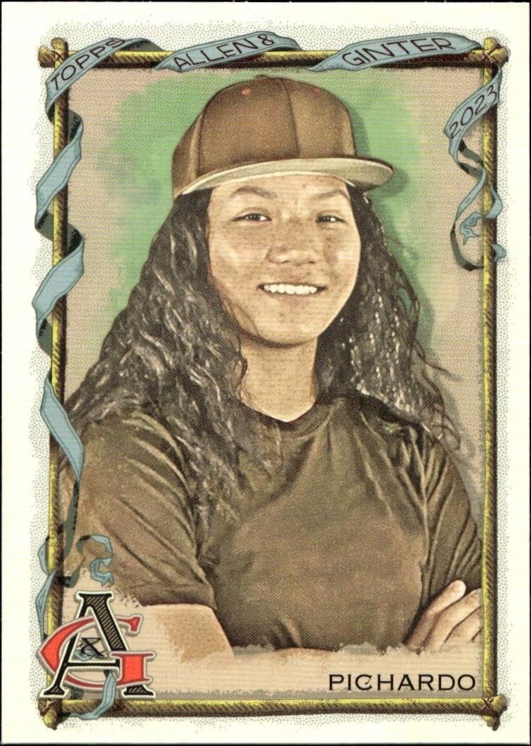 2023 Topps Allen & Ginter Olivia Pichardo #213 baseball trading card front