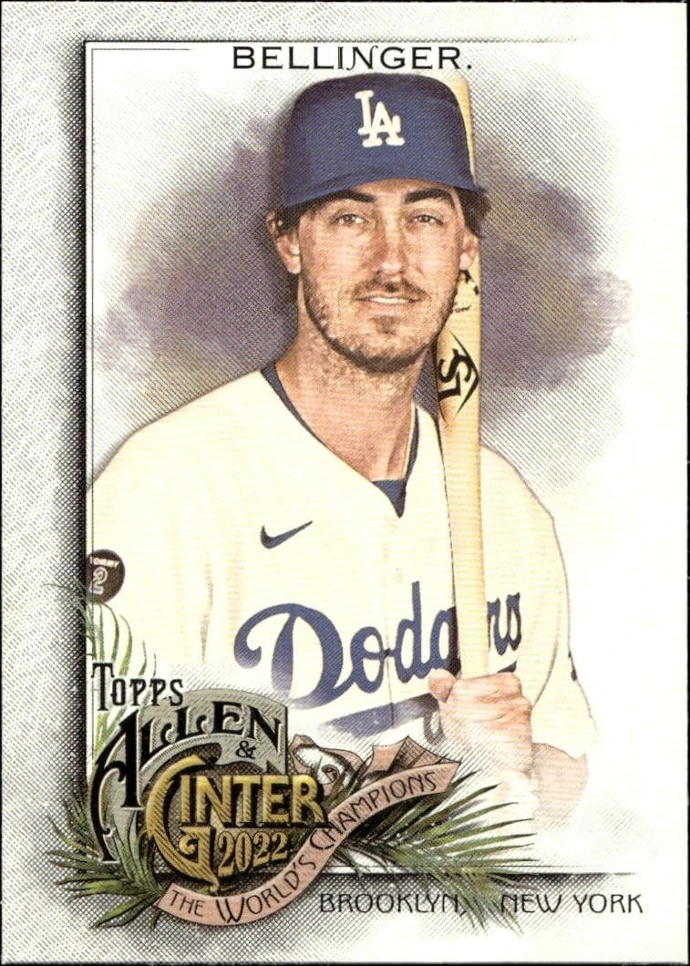 2022 Topps Allen & Ginter Cody Bellinger #124 trading card
