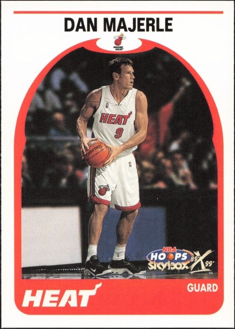 1999-00 Skybox NBA Hoops Decade Dan Majerle #94 trading card