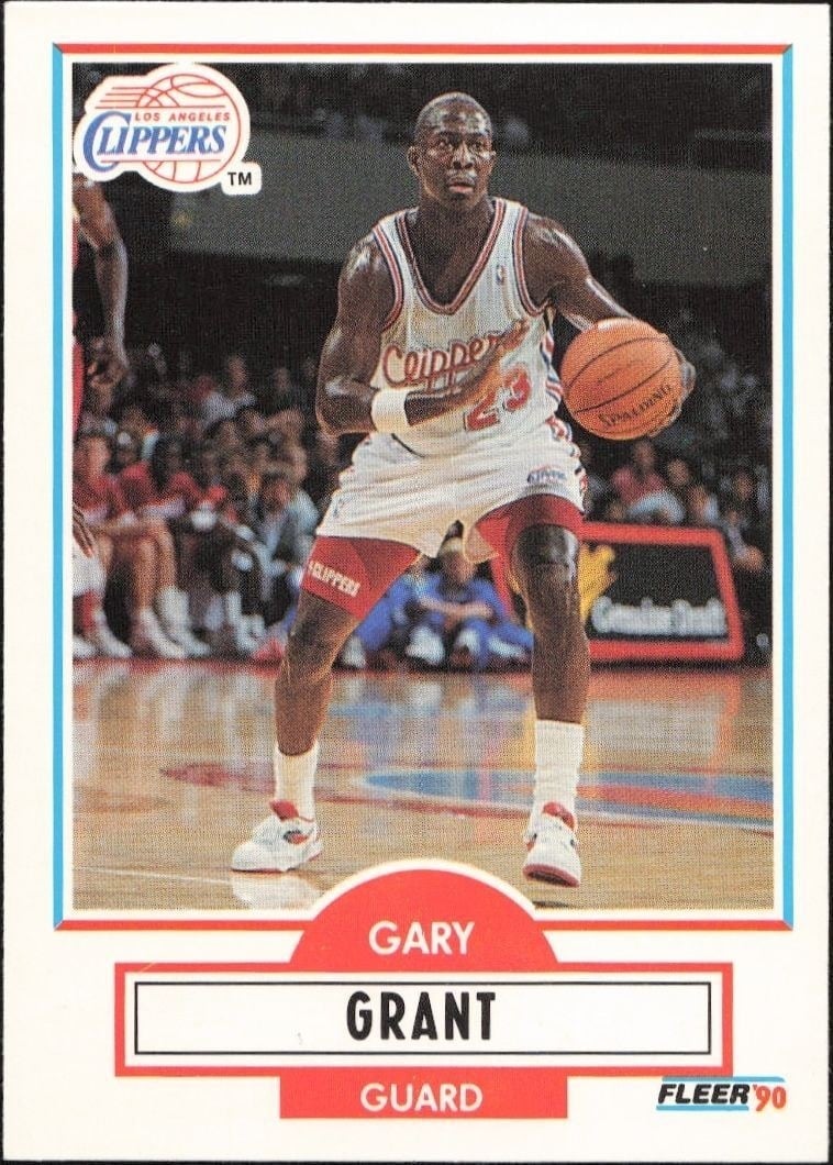 1990-91 Fleer Update Gary Grant #U-40 trading card