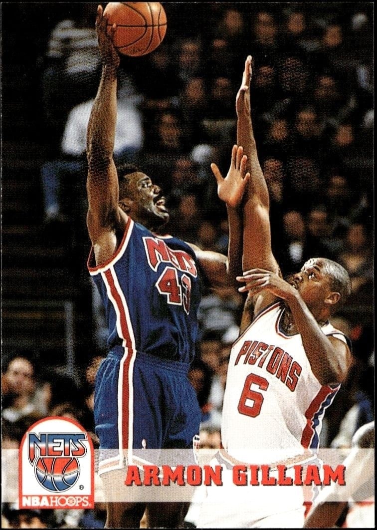 1993-94 Skybox NBA Hoops Series 2 Armon Gilliam #371 trading card