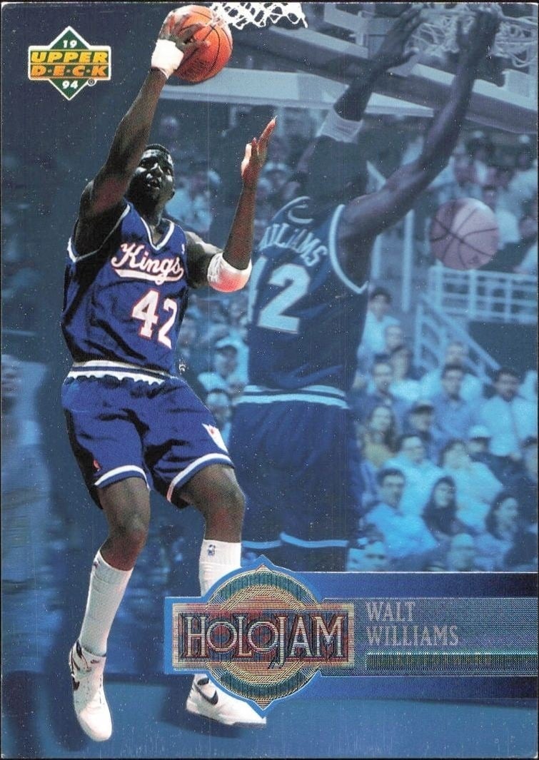 1993-94 Upper-Deck Holojam Walt Williams #H23 trading card