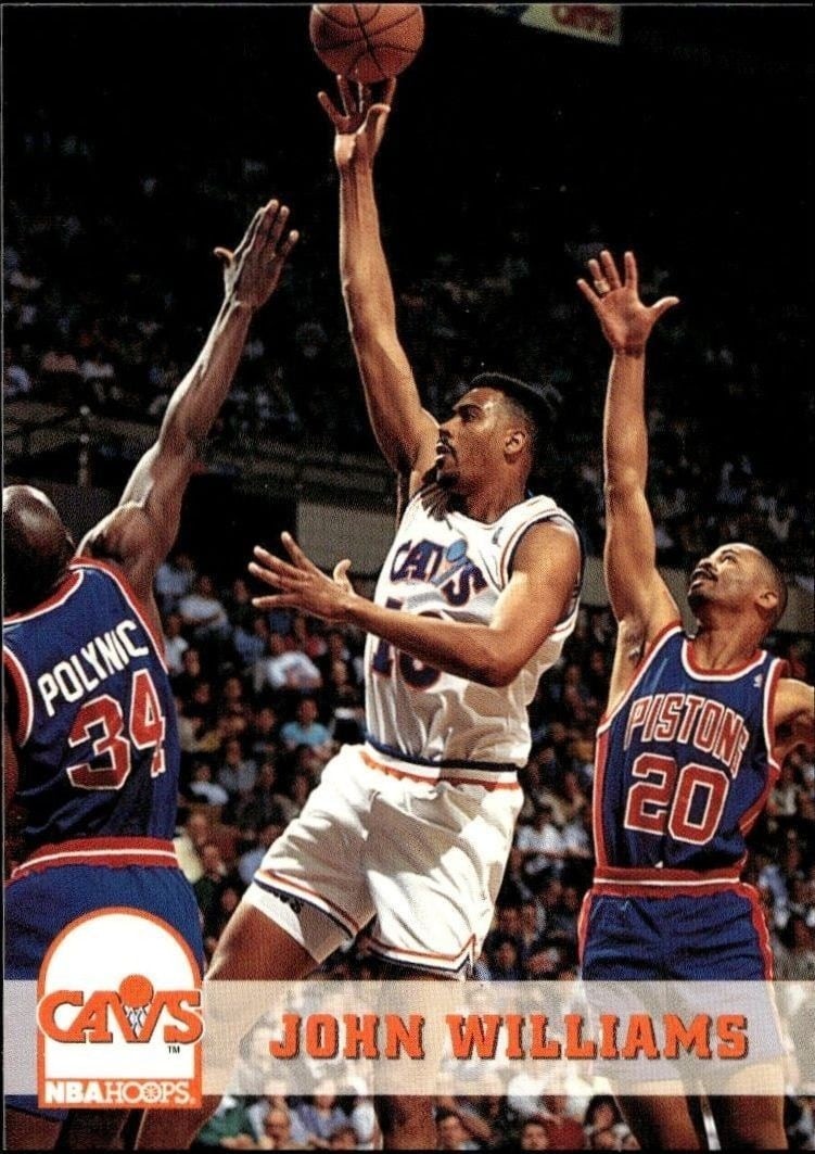 1993-94 Skybox NBA Hoops Series 1 John Williams #43 trading card