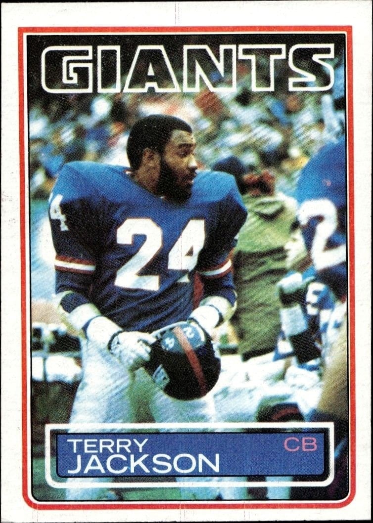 1983 Topps Terry Jackson #127 trading card