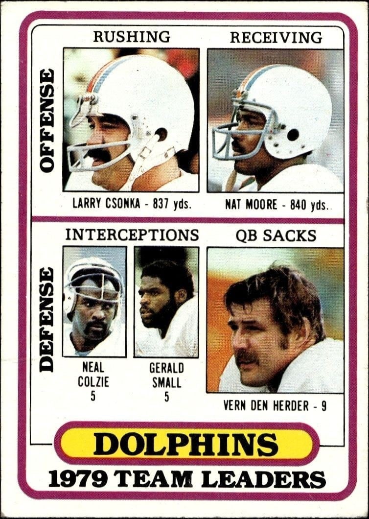1980 Topps Larry Csonka #76 trading card