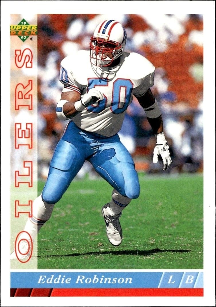 1993 Upper-Deck Eddie Robinson #256 trading card