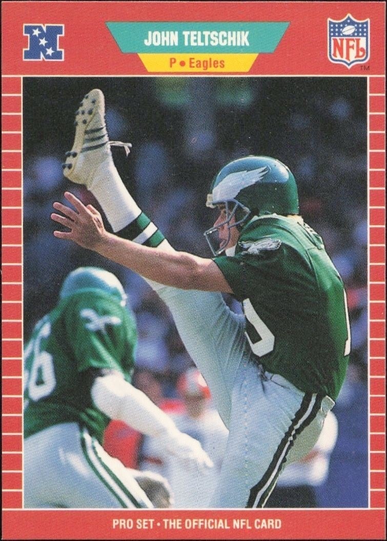 1989 Pro-Set John Teltschik #322 trading card