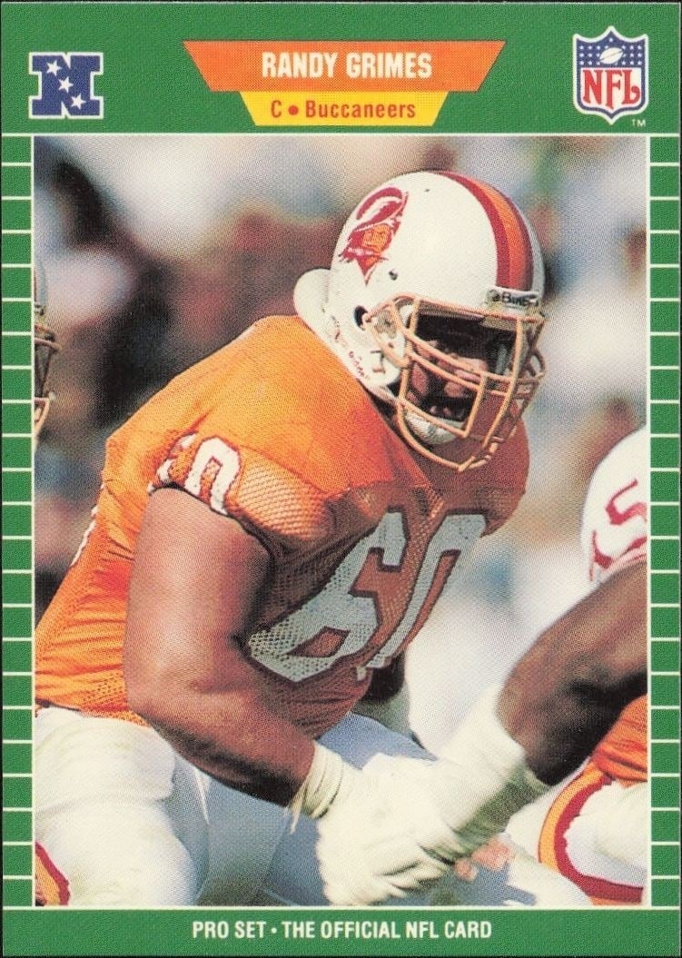 1989 Pro-Set Randy Grimes #410 trading card