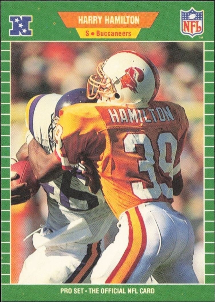 1989 Pro-Set Harry Hamilton #412 trading card