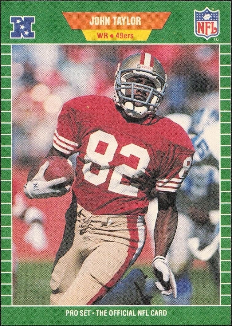 1989 Pro-Set John Taylor #384 trading card