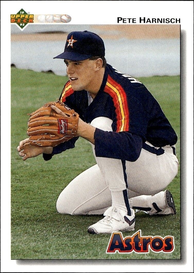 1992 Upper-Deck Low Number Pete Harnisch #635 trading card