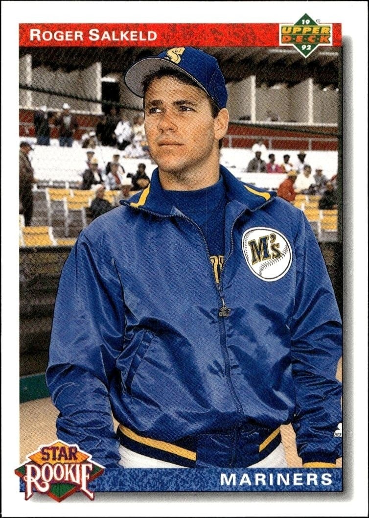 1992 Upper-Deck Low Number Roger Salkeld #15 trading card