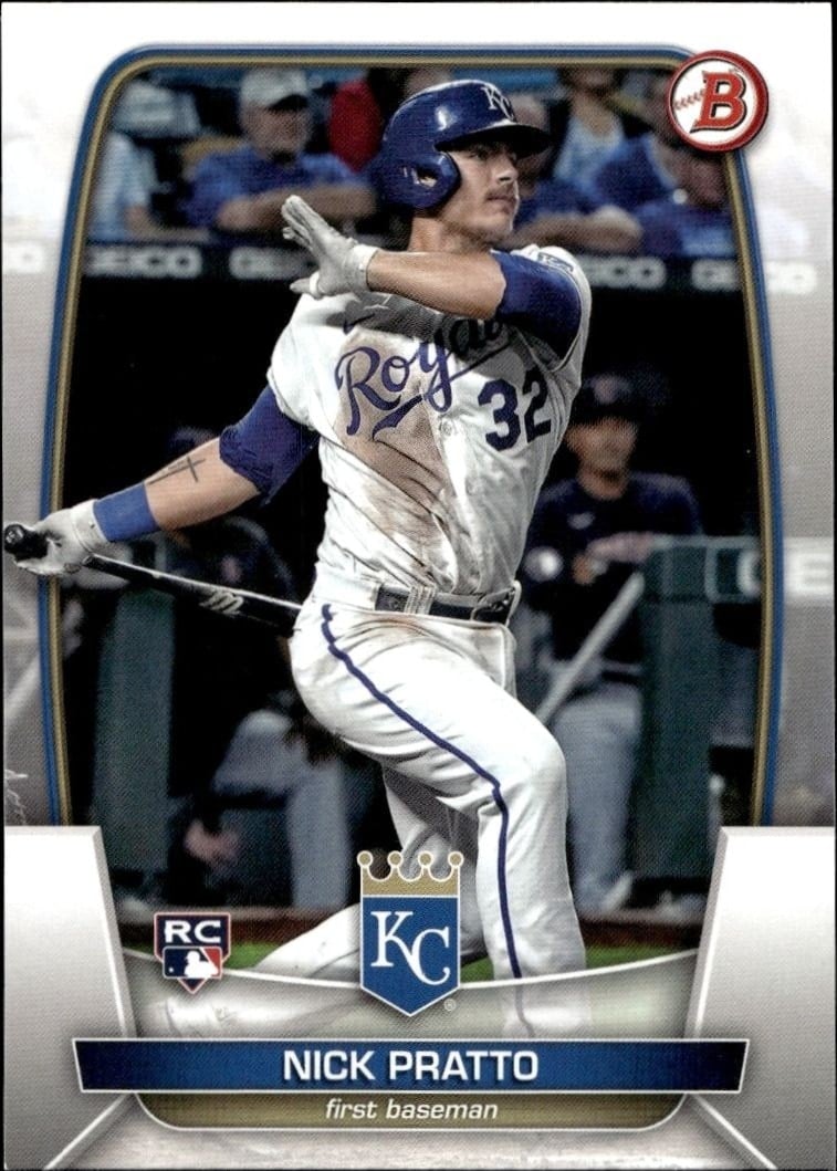 2023 Bowman Nick Pratto #8 trading card