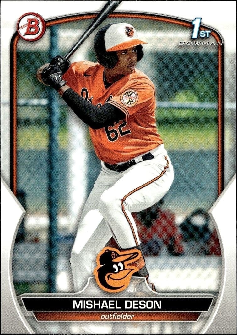 2023 Bowman Mishael Deson #BP-7 trading card