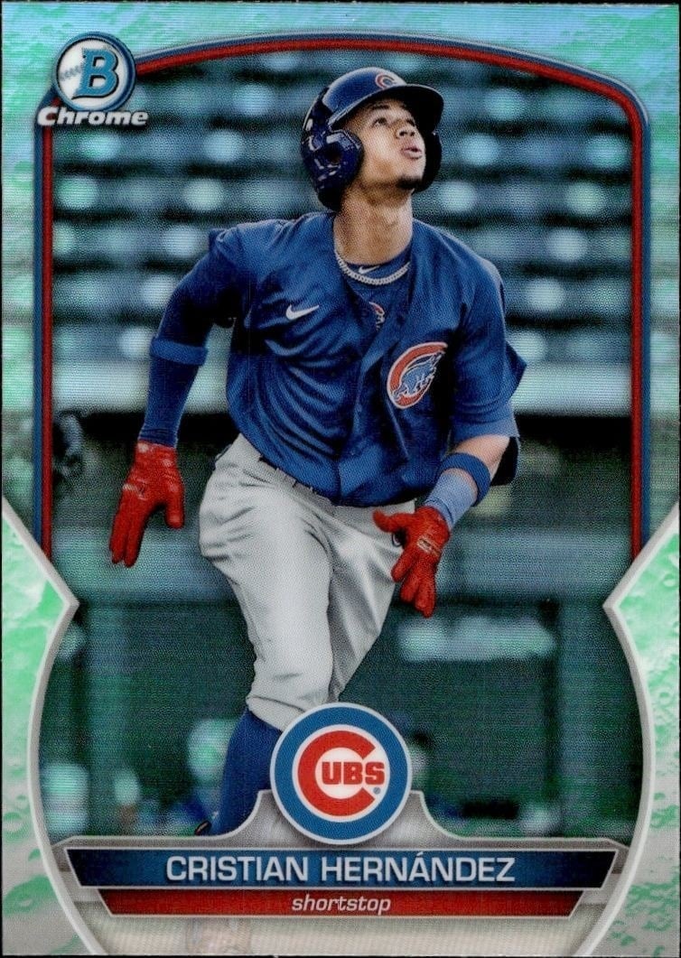 2023 Bowman Cristian Hernandez #BP-24 trading card