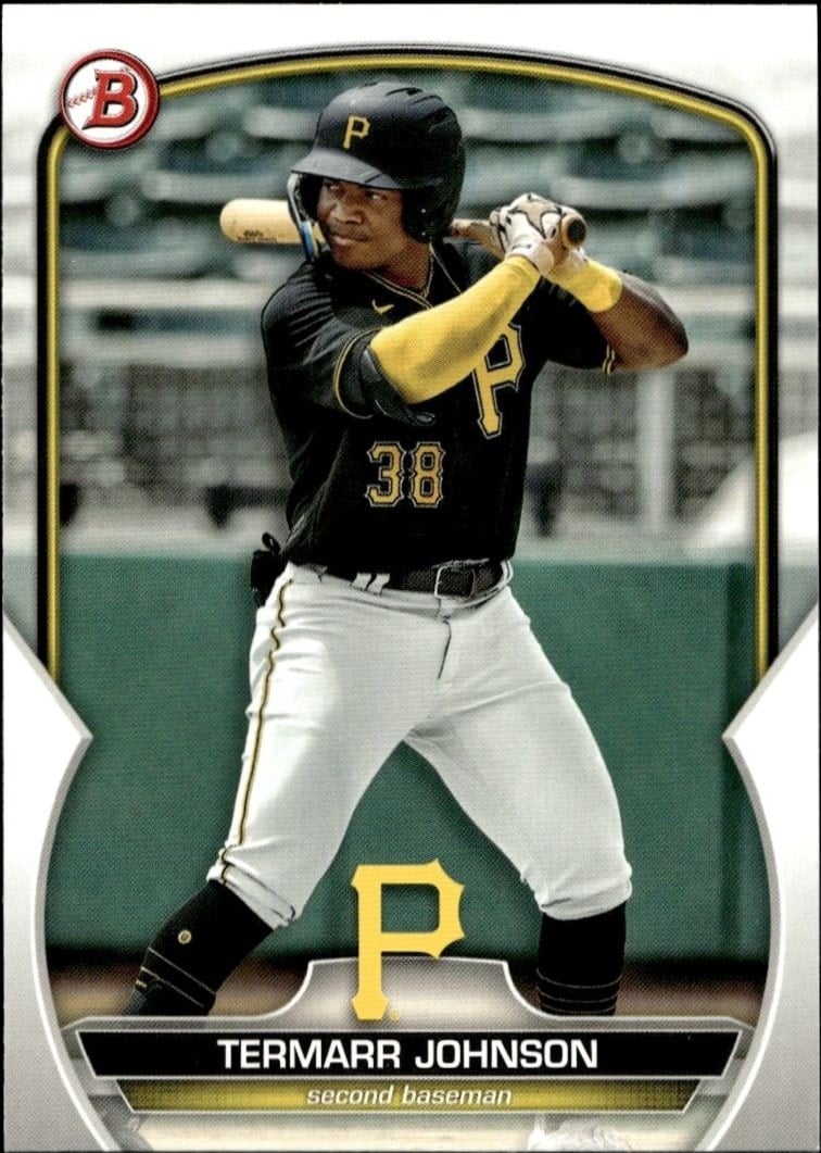 2023 Bowman Termarr Johnson #BP-88 trading card