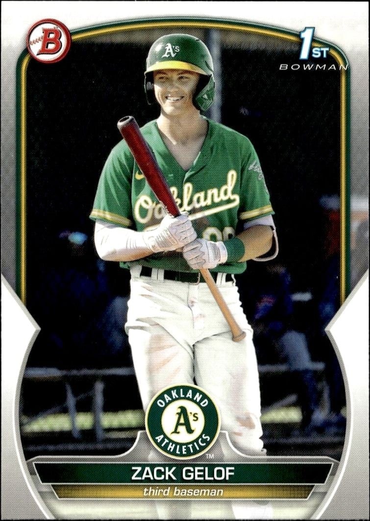 2023 Bowman Zack Gelof #BP-1 trading card
