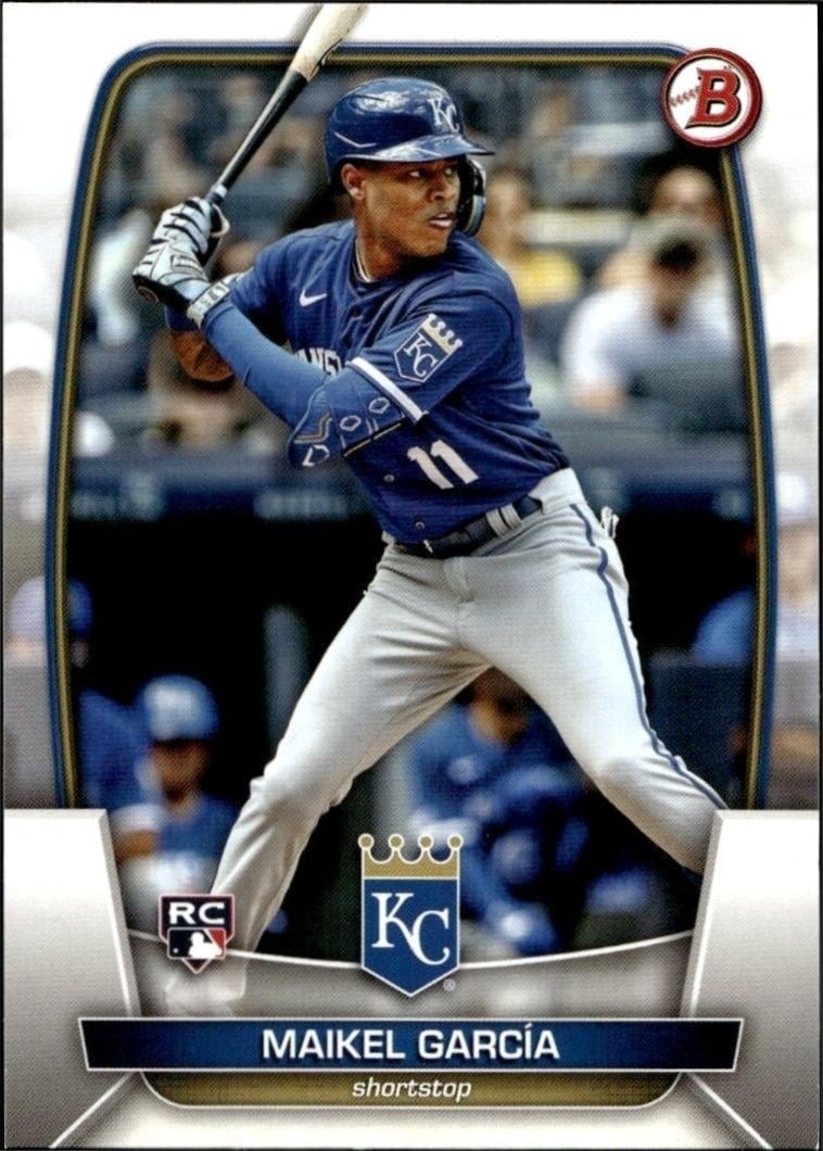 2023 Bowman Maikel Garcia #44 trading card
